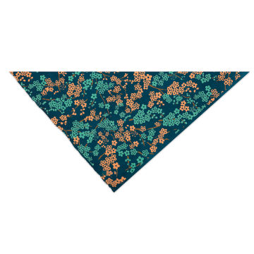 Lokta Paper - Forever Floral, Teal, Copper, and Blue, 20