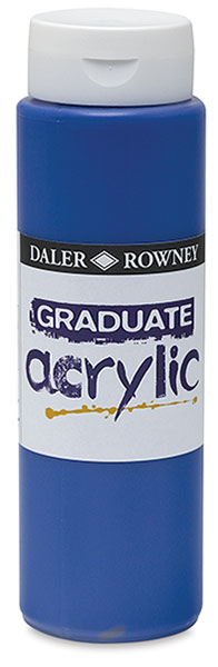 Daler Rowney : Graduate Acrylic Paint : 120ml : Primary Blue