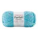Premier Yarn Parfait Chunky Pom Pom Yarn - Electric Blue