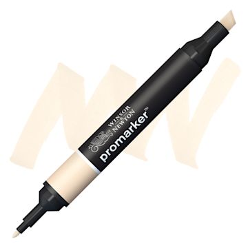 Open in modal - Winsor & Newton Promarker - Pale Cream marker and swatch
