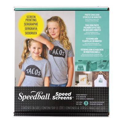 Speedball Blick Exclusive Speed Screens Kit (Front of packaging)