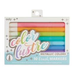 Ooly Color Lustre Metallic Brush Markers (in packaging)