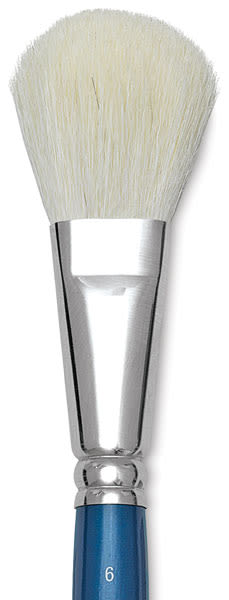 Grumbacher Academy Watercolor Brushes - Closeup of Mop Brush