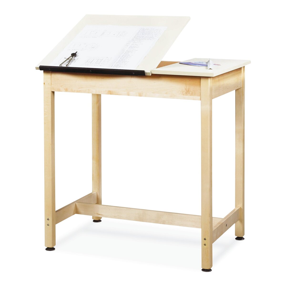 Blick Portable Drafting and Drawing Table, Brown