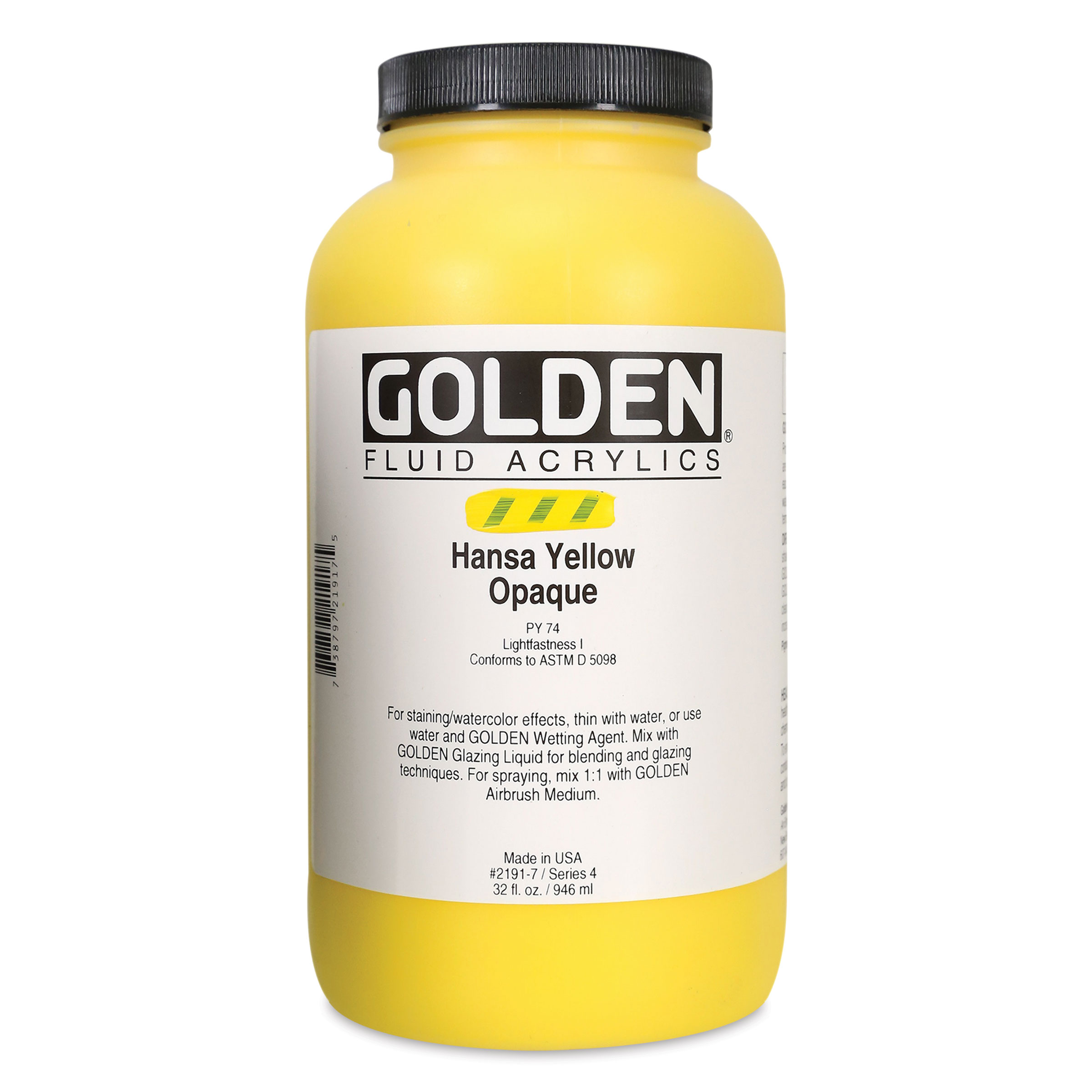 Golden 8pc 5oz Fluid Acrylic Color Set