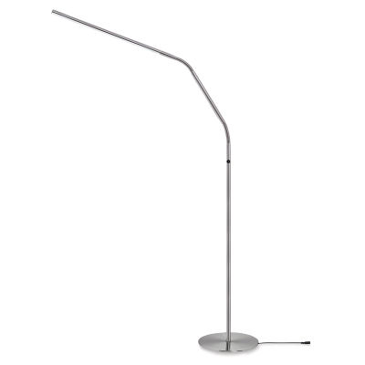 Daylight Slimline 3 LED Floor Lamp - Side view of floor lamp with light portion slightly angled
