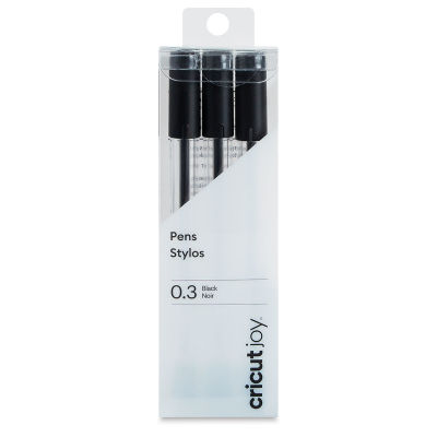 Cricut Joy Extra Fine Point Pens – Black, Package of 3, 0.3 mm (In packaging)
