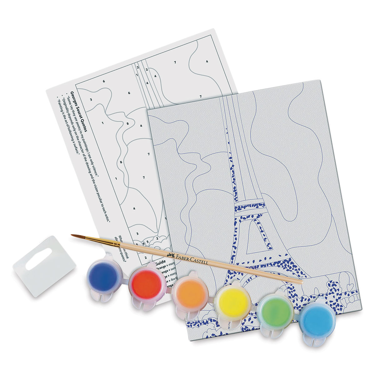 510145 for sale online Faber-Castell Museum Series Paint by Number Kit 