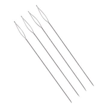 Open in modal - Beadalon Hard Beading Needles - Heavy, Pkg of 4