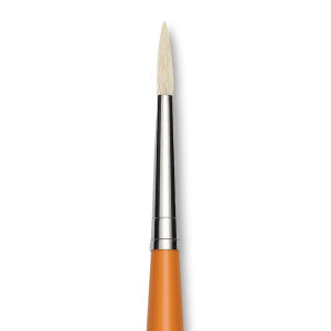 Isabey Chungking Interlocking Bristle Brush - Round, Long Handle, Size 2