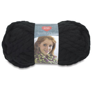 Red Heart Boutique Irresistible Yarn - 10 oz, Black