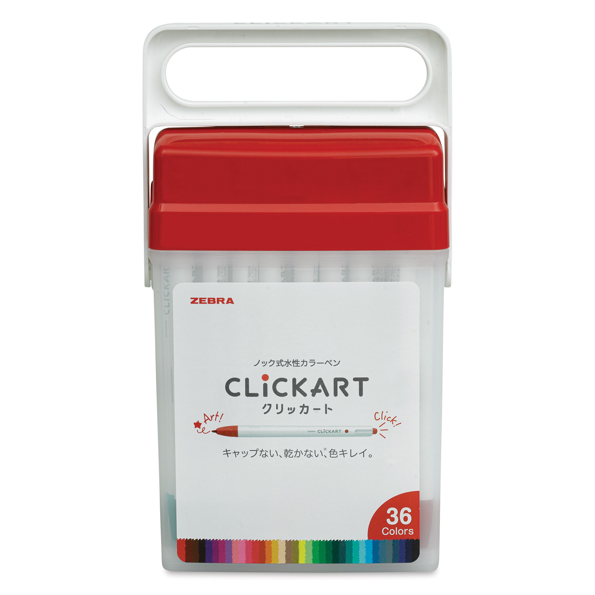 Zebra ClickArt Retractable Markers and Sets