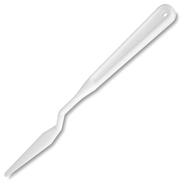 Richeson Plastic Painting Knife 2 3/8", Trowel Offset BLICK Art