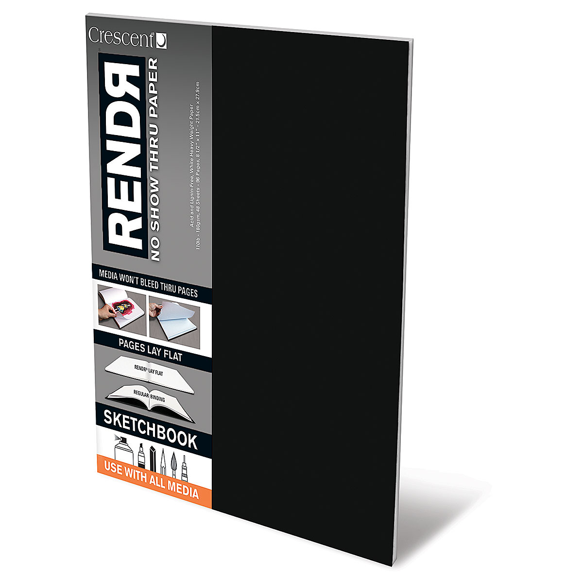 Crescent RendR Hardbound Sketchbook 8.5x11