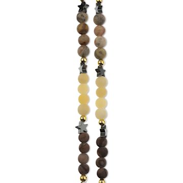 Open in modal - John Bead Solar System Glass Bead Strand - Saturn, 6 mm Dia.