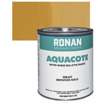 Ronan Aquacote Water-Based Acrylic Colors - Imitation Gold Quart