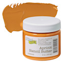 Stencil Butter Acrylic Paint - Apricot, 2 oz, Jar