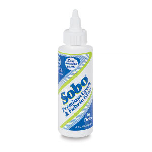 Delta Sobo Craft and Fabric Glue - 4 oz, Squeeze Bottle
