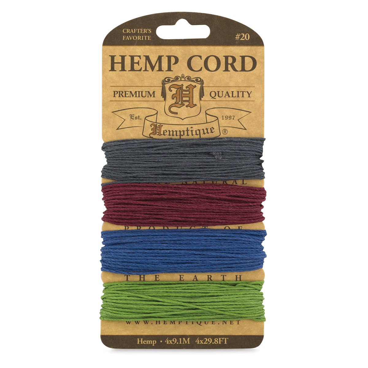 Hemptique Hemp Cord Cards