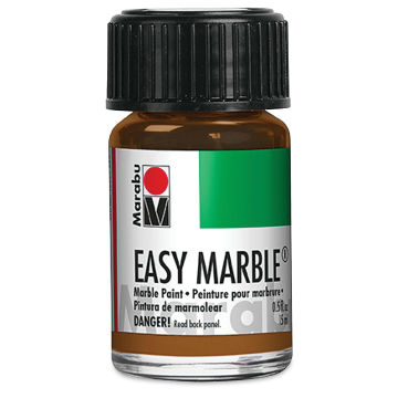 Marabu Easy Marble Paint - Medium Brown, 15 ml