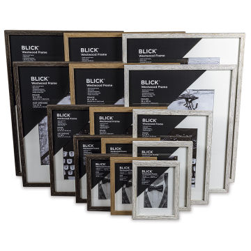 Blick Wood Gallery Frame - Black, 11 x 14