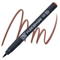 Zig Fudebiyori Brush Pen - Deep Reddish Brown