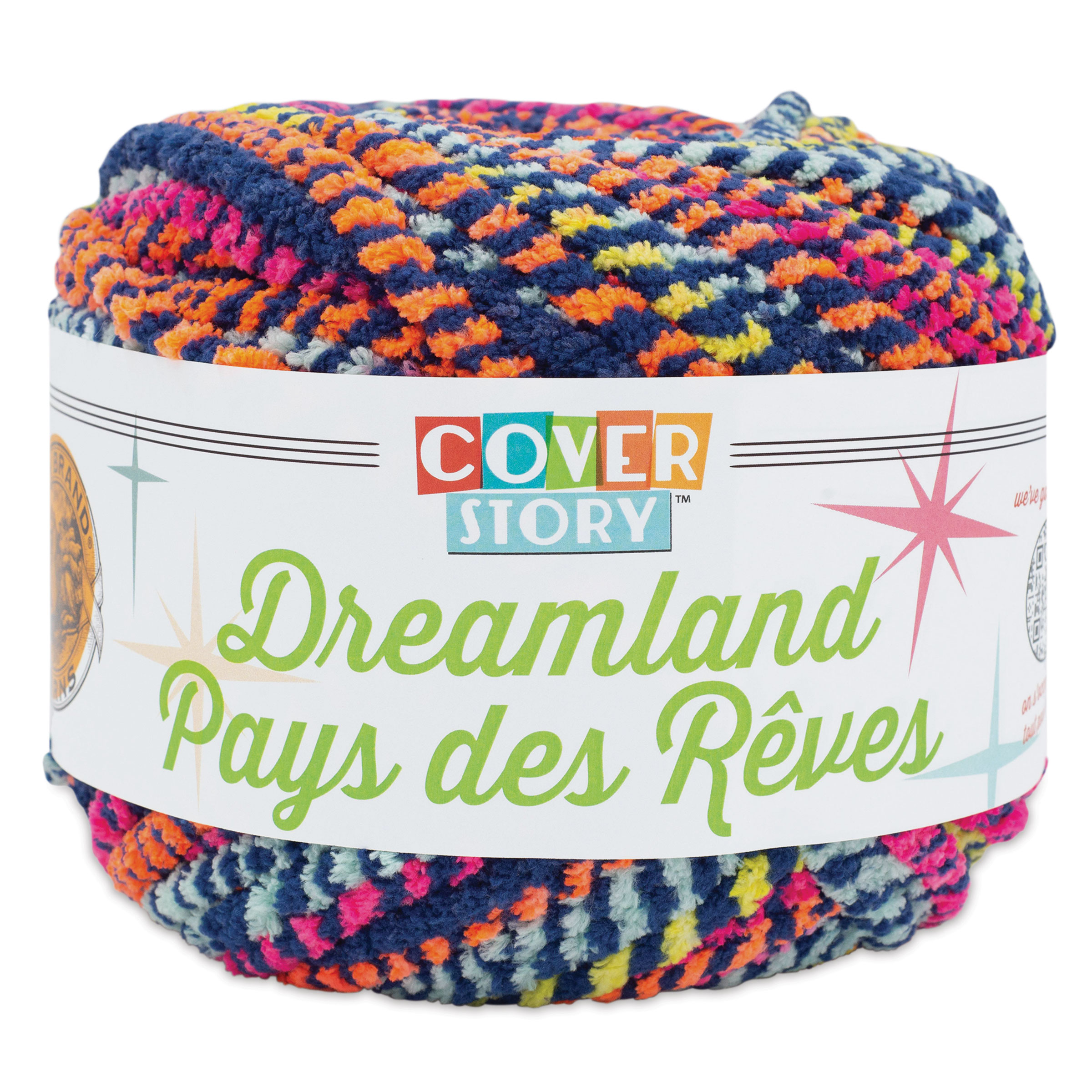 Lion Brand Cover Story Dreamland Yarn - Fairy Garden, 148 Yards