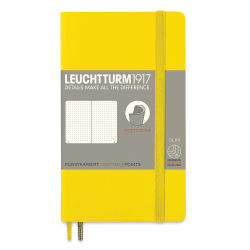 Leuchtturm1917 Ruled Softcover Notebook - Lemon, 3-1/2" x 6"