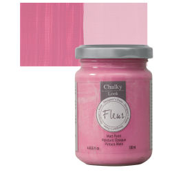 Fleur Chalky Look Paint - American Beauty, 4.4 oz jar