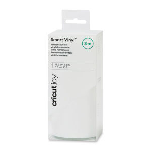 Cricut Joy Permanent Smart Vinyl - White, Matte, 5-1/2" x 10 ft, Roll (In packaging)