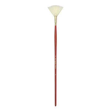 Open in modal - Blick Master Bristle Brush - Fan, Long Handle, Size 4