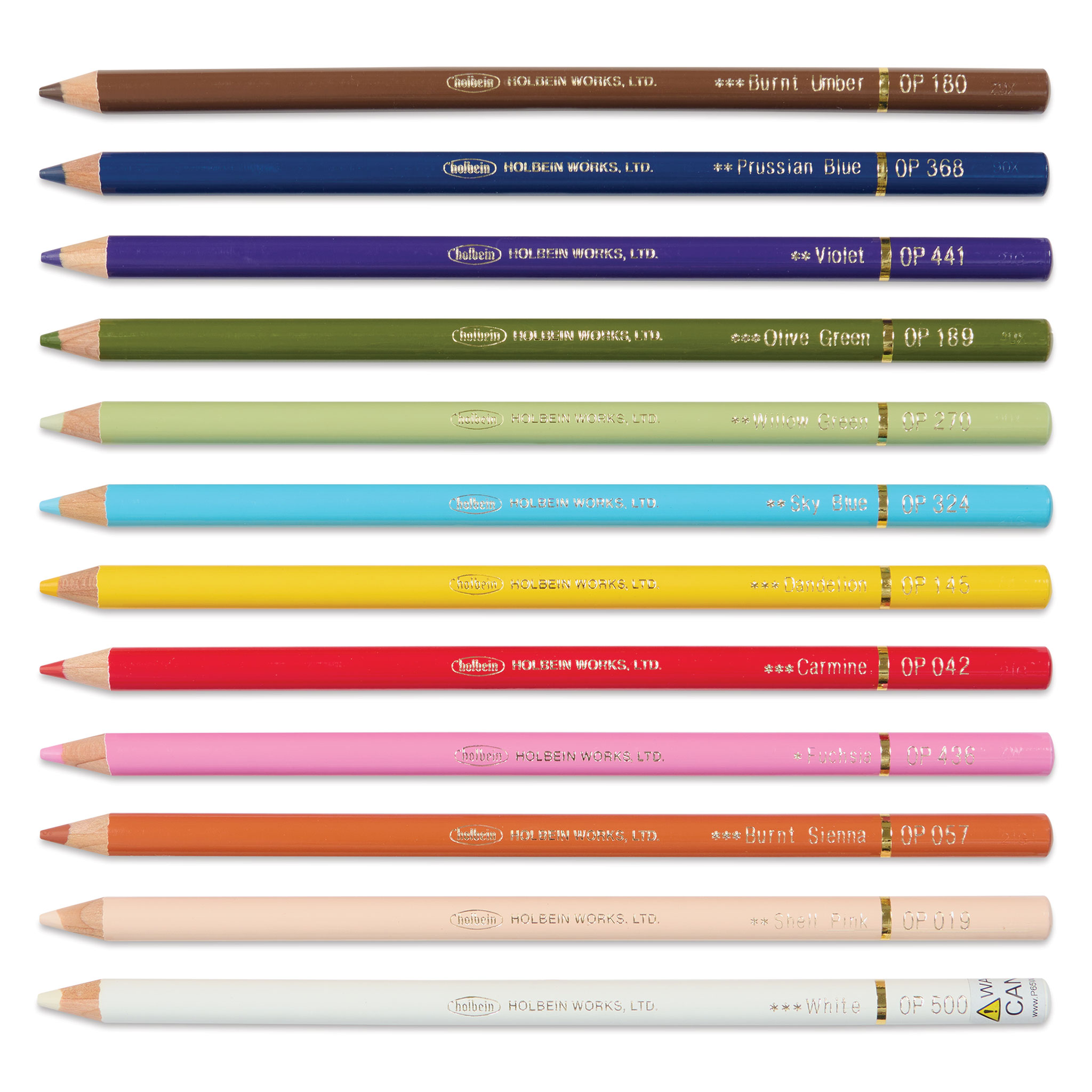 Holbein Artists' Colored Pencils Basic Tone Set 