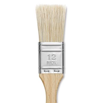 Open in modal - Escoda Natural Chungking Bristle Brush - Single Thickness, Size 12