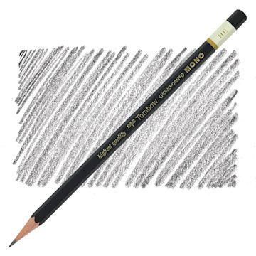 Open in modal - Tombow Mono Professional Drawing Pencil - HB pencil and swatch