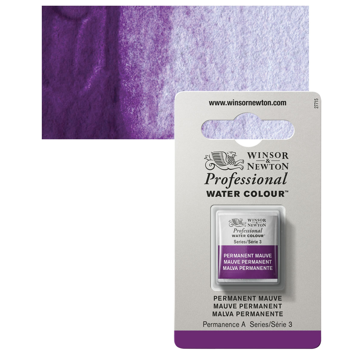 winsor and newton permanent mauve