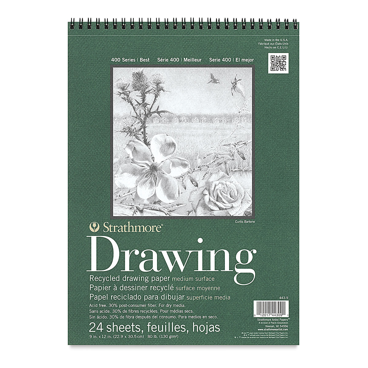 Strathmore Recycled Drawing Paper Pad 18x24 - Ben Franklin Online