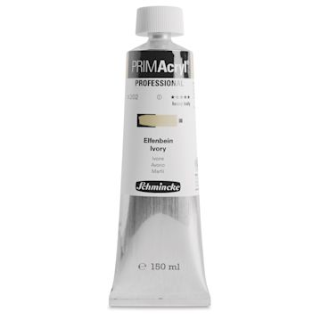 Open in modal - Schmincke Primacryl Professional Acrylic Paint - Ivory, 150 ml Tube