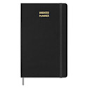 Moleskine Undated Weekly Planner - Black, 8-1/4" x 5", 208 Pages