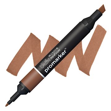 Open in modal - Winsor & Newton Promarker - Chocolate marker and swatch