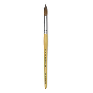 Blick Academic Sable Brush - Round, Natural Handle, Size 12