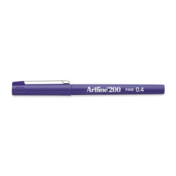 Artline Artline 200 Writing Pen - 0.4 mm Tip, Purple