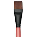 Dynasty Water Lily Watercolor Brush - Short Handle, Flat, Size