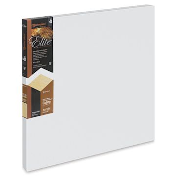 Open in modal - Masterpiece Elite Cotton Canvas - 16" x 16", Acrylic Primed