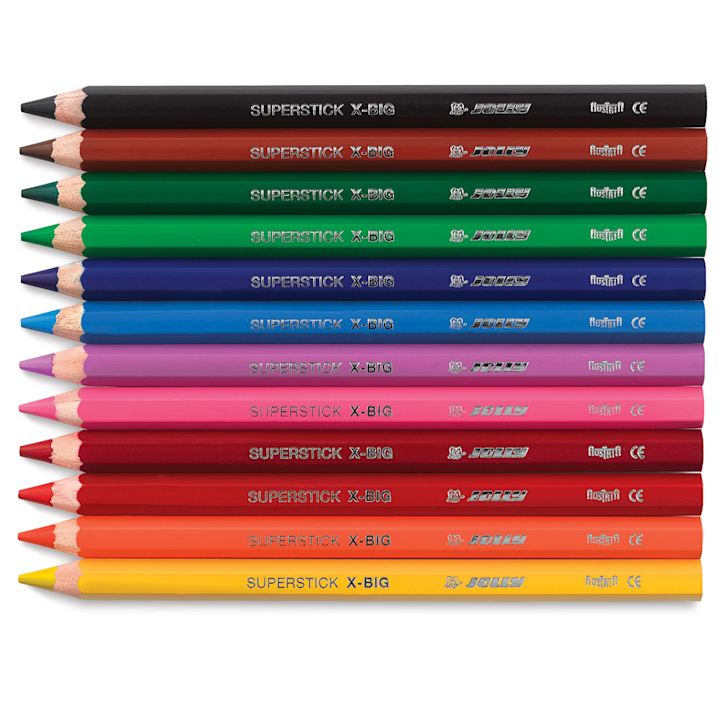 Jolly XBig Colored Pencil Sets BLICK Art Materials