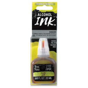 Brea Reese Shimmer Alcohol Ink - Cadmium Yellow, 20 ml (in package)