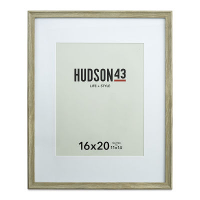 Hudson 43 Traditional Frames - Natural, 16" x 20" (Front of frame)