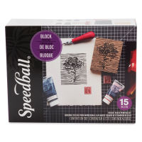 Yeaqee 4 Pcs Linocut Soft Linoleum Block Carving Blocks Gray for Engraving  Art Project Printmaking Studio (9 x 12 Inch)