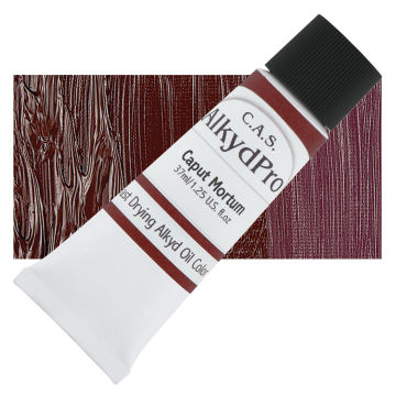 CAS AlkydPro Fast-Drying Alkyd Oil Color - Caput Mortum, 37 ml tube