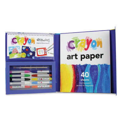 SpiceBox Petit Picasso Crayon Art Kit (Kit contents)