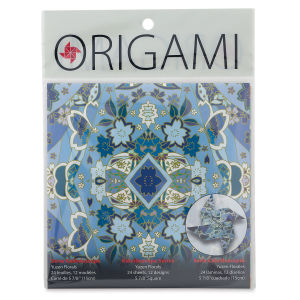 Yasutomo Kaleidoscope Series Origami Paper - Yuzen Floral Origami Paper